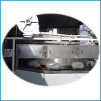 Petrol Tank Washing Machine for 2 Wheel Auto Industry : Capacity 6000 + Tanks / Day